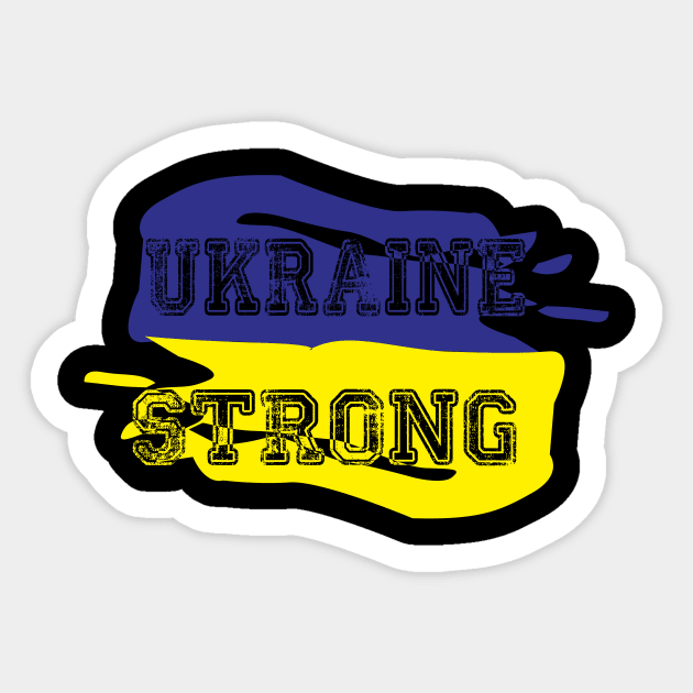 Ukraine Flag Ukrajina Patriot Fan Sticker by sunflow